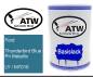 Preview: Ford, Thunderbird Blue Pri Metallic, LY / M7016: 500ml Lackdose, von ATW Autoteile West.
